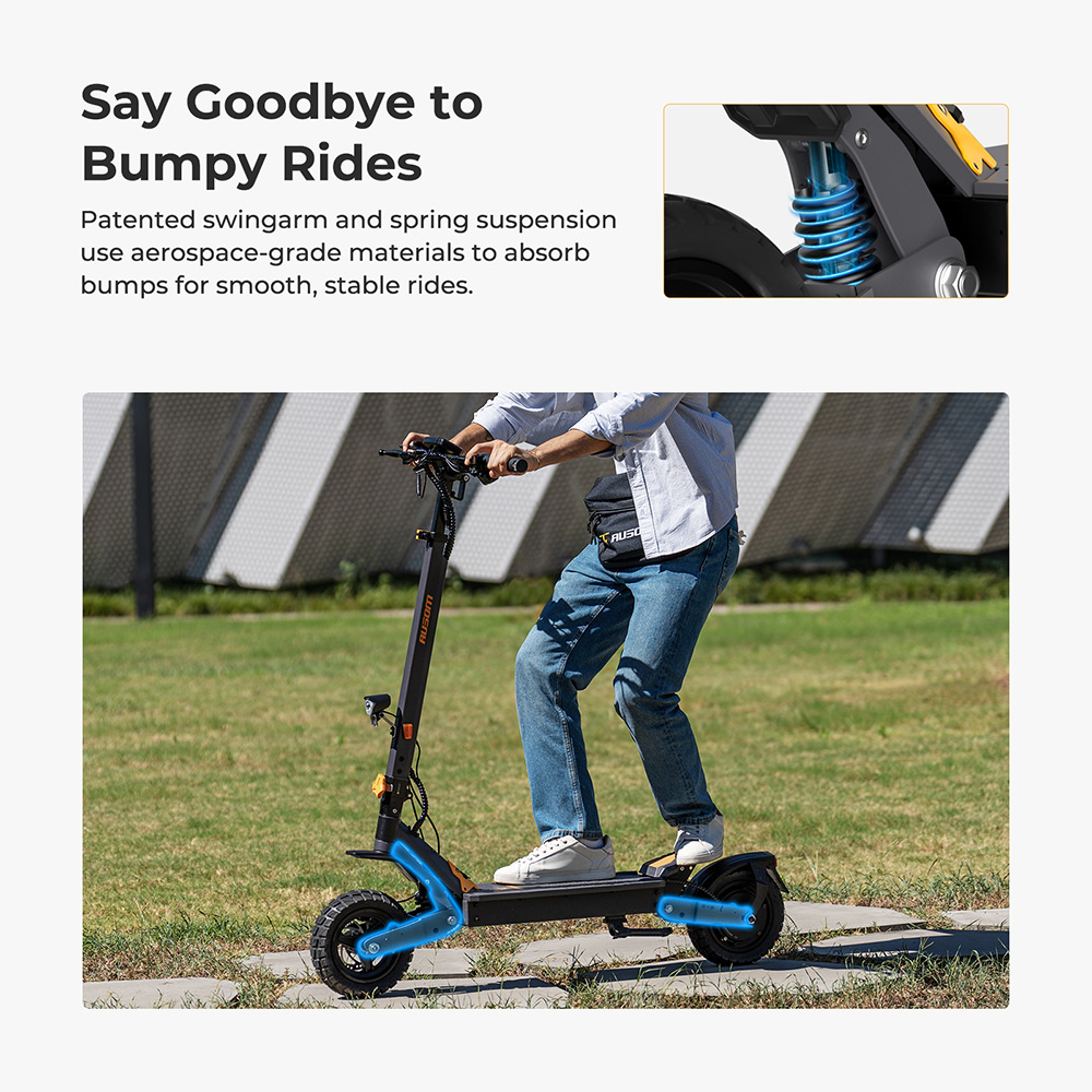 Ausom L1 Electric Scooter, 500W Motor, 48V 15.6Ah batéria, 10