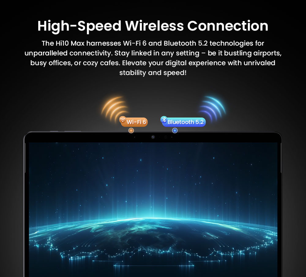 Refurbished CHUWI Hi10 Max Laptop (without Keyboard), Intel N150, 12.96 inch 2880*1920 IPS Touchscreen, 12GB LPDDR5 RAM 512 SSD, USB-C+Micro HDMI 4K Dual Screen Display, WiFi6, 8MP+5MP Camera, 2*Full-featured Type-C, 1*USB3.2, 1*Audio Jack