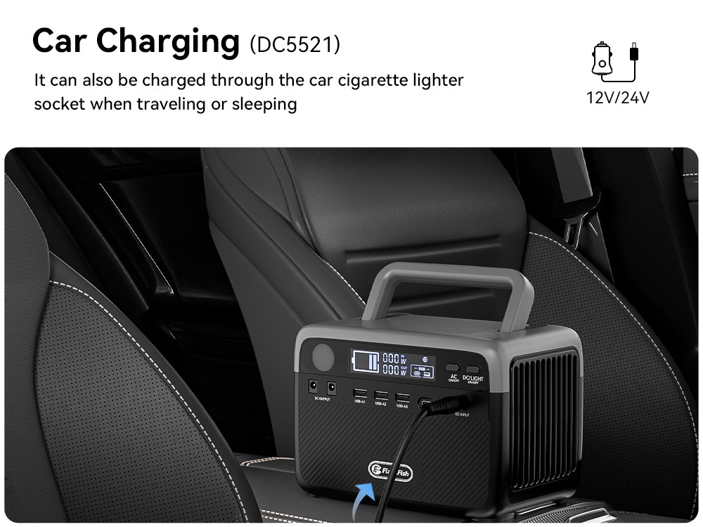 Flashfish BP030B 300 W-os hordozhat&oacute; t&ouml;ltő&aacute;llom&aacute;s, 230,4 Wh-s LiFePO4 akkumul&aacute;tor, 600 W-os t&uacute;lfesz&uuml;lts&eacute;g, h&aacute;l&oacute;zati aljzatok, &aacute;teresztő t&ouml;lt&eacute;s, napelemes gener&aacute;tor kempingez&eacute;shez/otthoni biztons&aacute;gi ment&eacute;shez/v&eacute;szhelyzetekhez/h&aacute;l&oacute;zaton k&iacute;v&uuml;li/&aacute;ramkimarad&aacute;sok eset&eacute;re