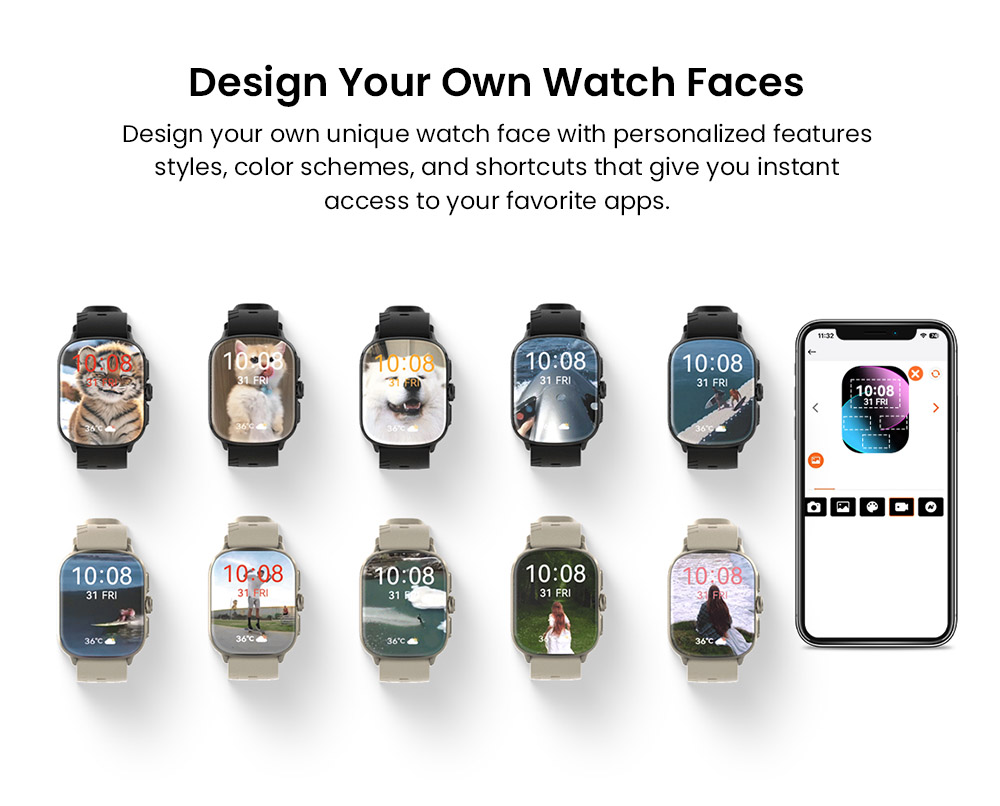 IMIKI Frame 2 Pro Smartwatch, 2.01