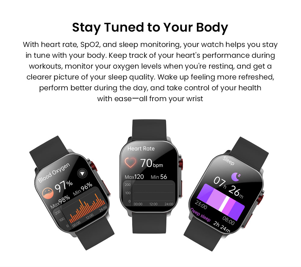 IMIKI Frame 2 Smartwatch, 2.01