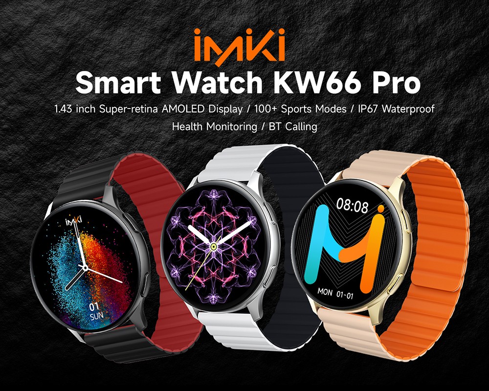 IMIKI KW66 Pro Smartwatch, 1.43