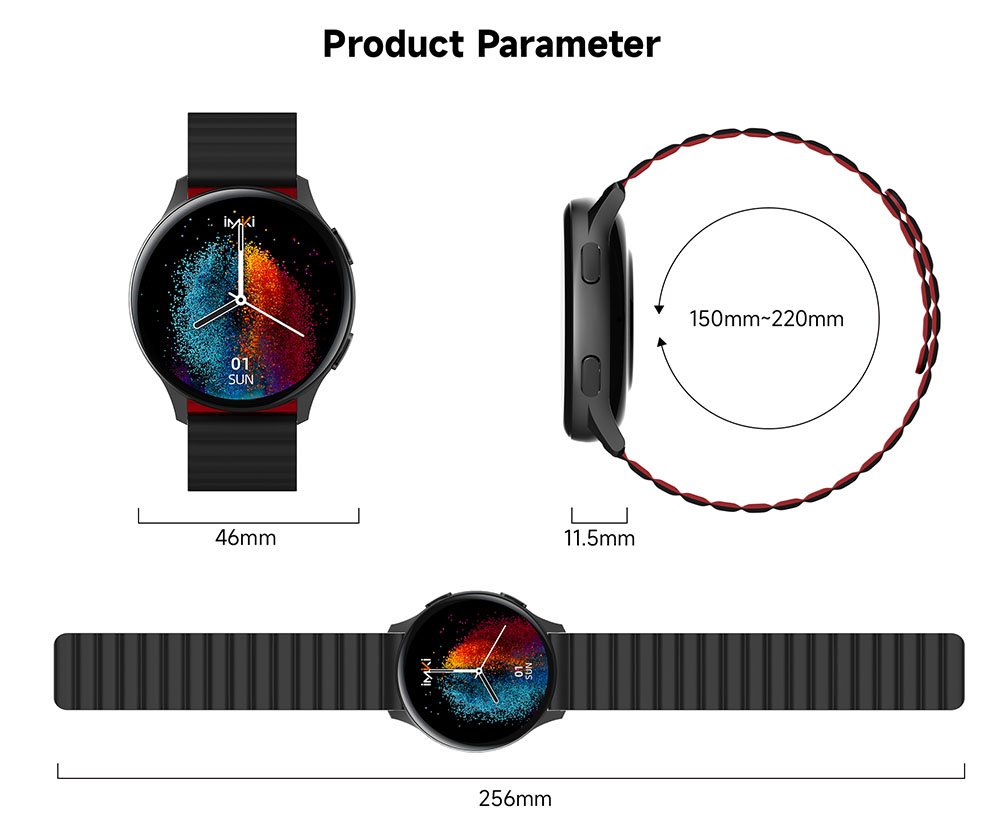 IMIKI KW66 Pro Smartwatch, 1.43