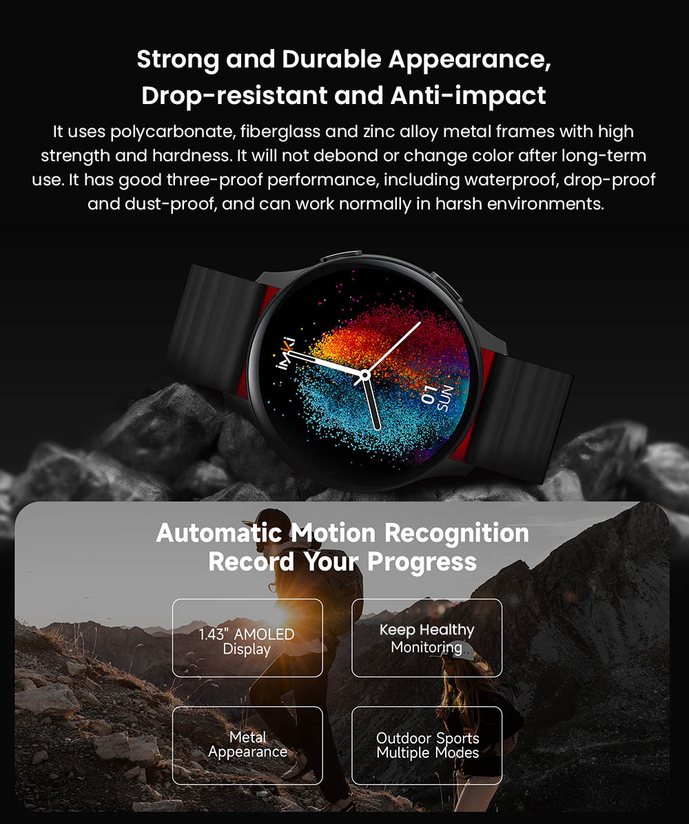 IMIKI KW66 Pro Smartwatch, 1.43