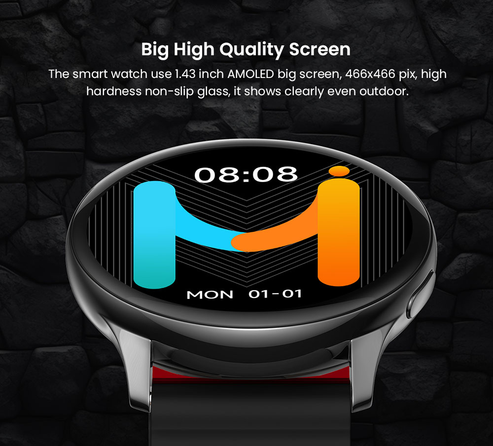 IMIKI KW66 Pro Smartwatch, 1.43
