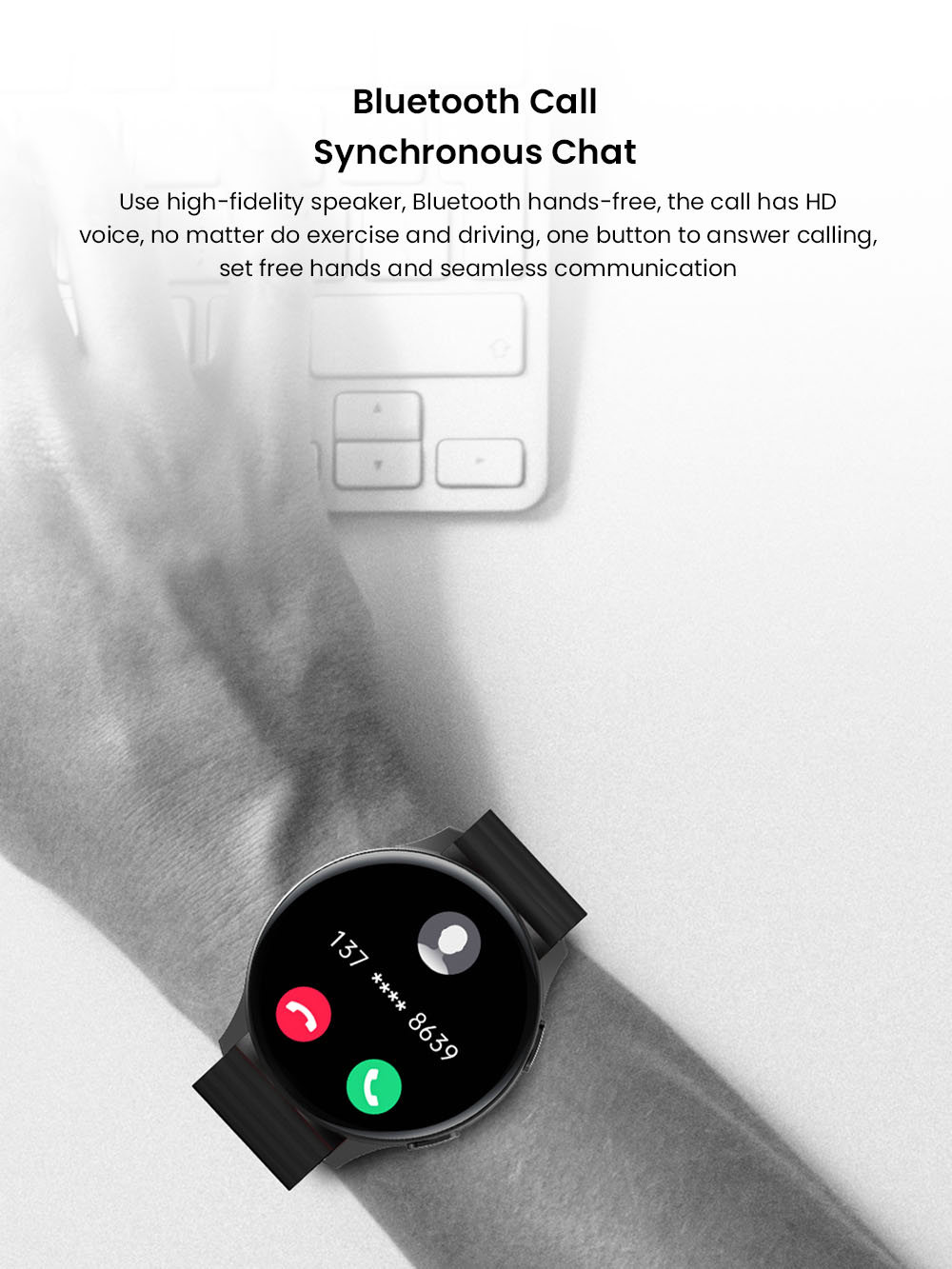 IMIKI KW66 Pro Smartwatch, 1.43