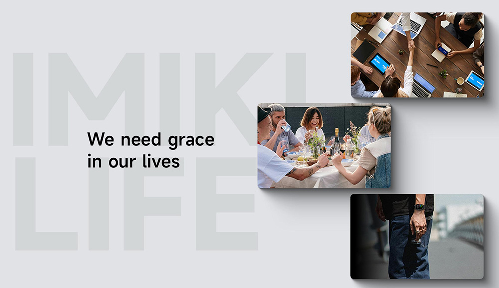 IMIKI MB1 Smartwatch, 1.64 inch AMOLED Screen, Bluetooth Calling, 100+ Sports Modes, 150+ Watch Faces, Health & Sleep Monitoring, 1 ATM Water Resistance - Silver