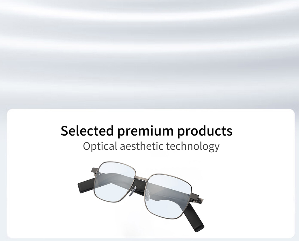 IMIKI SG1 Smart Bluetooth Audio Glasses, Call Noise Reduction, Intelligent Touch Control