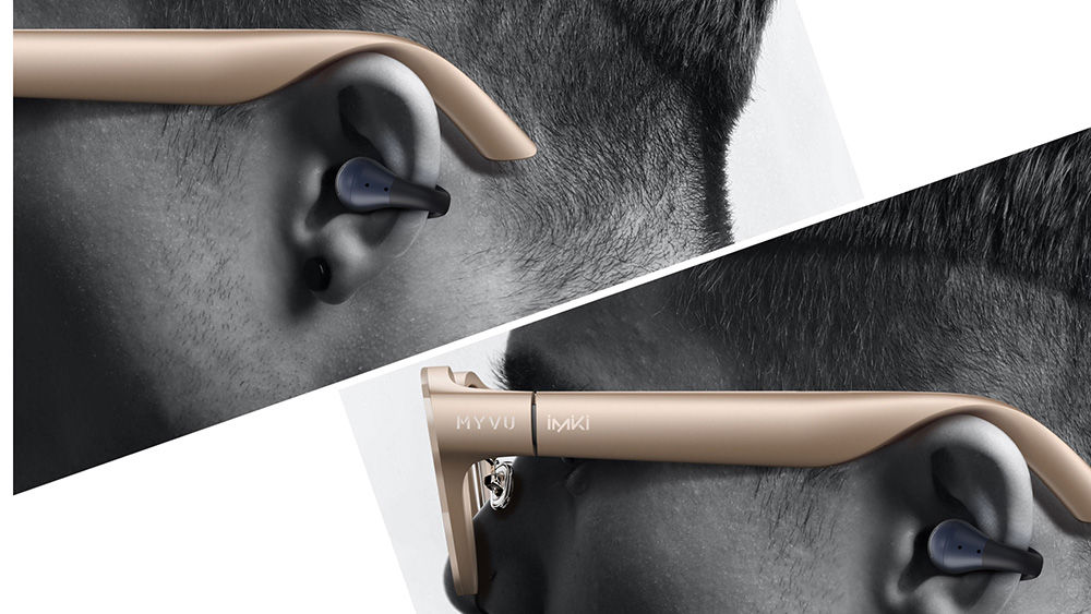 IMIKI SP1 Earbuds, Bluetooth 5.4, Up to 24 Hours Battery Life, IPX4 Waterproof - Black