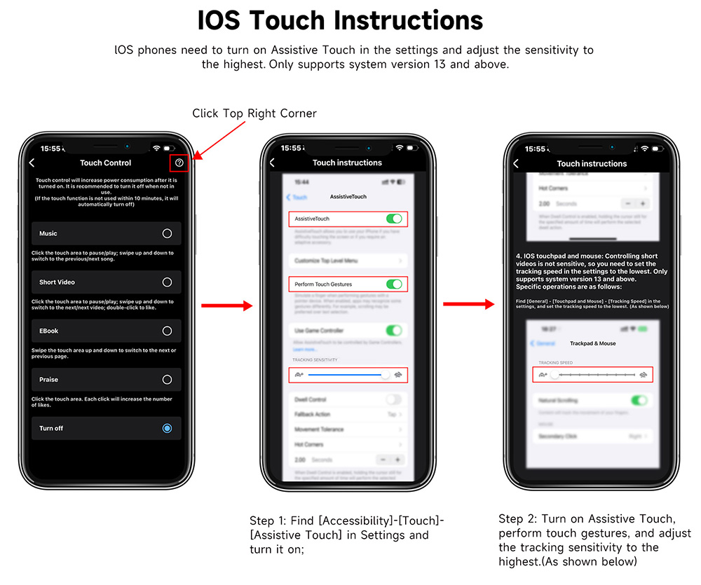 IMIKI Smart Ring, Health & Sleep Monitoring, Smart Touch Control, 5ATM Waterproof, 5-7 Days Battery Life - 8# (Inside Diameter 18.3mm), Golden