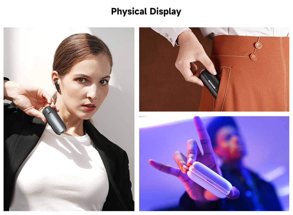 IMIKI T12 SE Earphones, Bluetooth 5.3, Up to 18 Hours Playtime