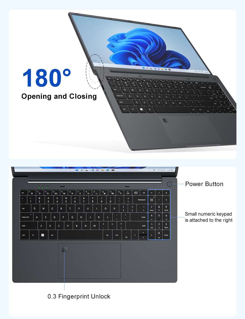 Notebook Ninkear A15 Air, 15,6