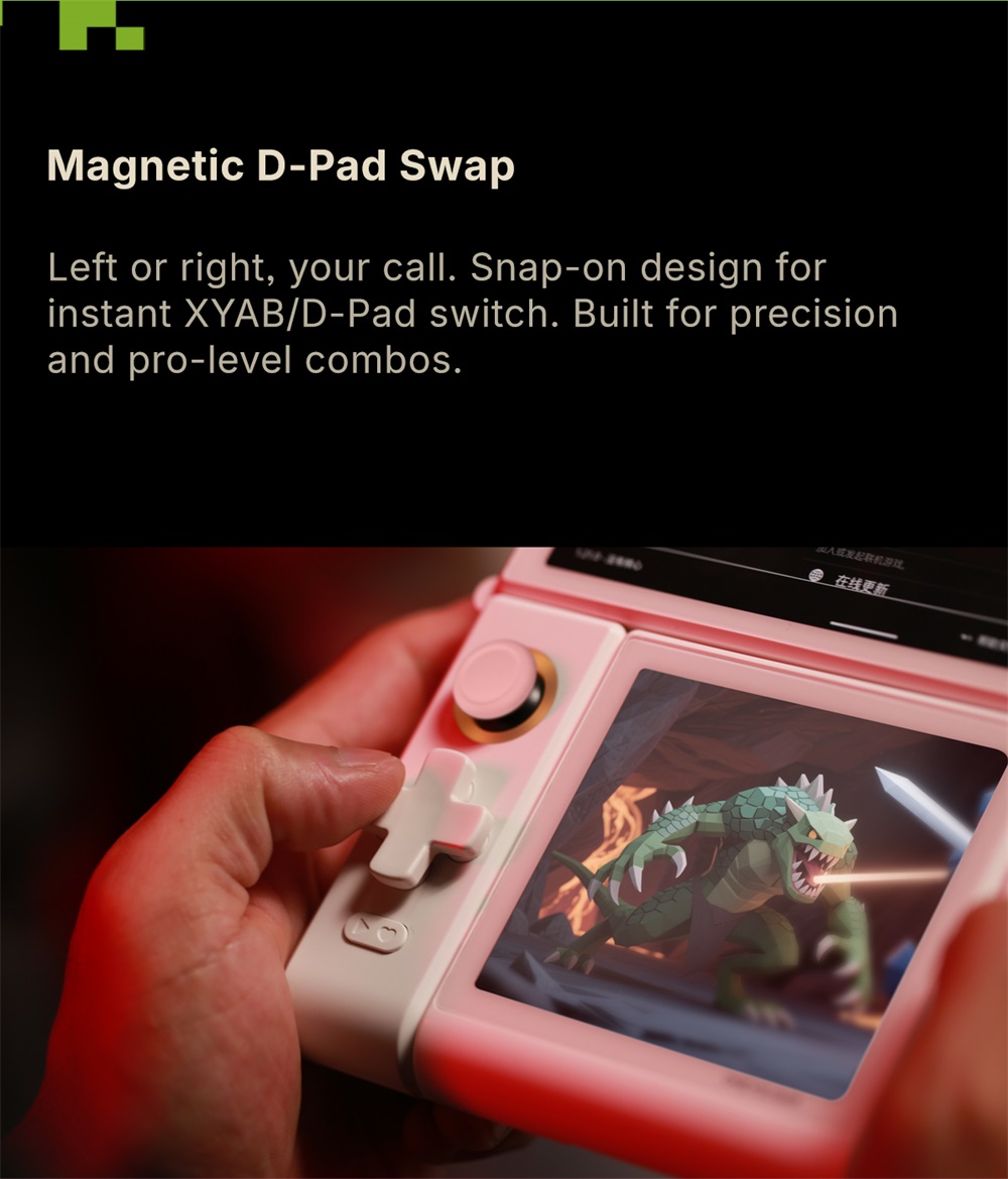 One Netbook ONEXSUGAR Sugar 1 Convertible Dual-screen Handheld Console, 6.01& 3.92 inch OLED Screen, Snapdragon G3 Gen 3, Android 14, 16GB RAM 512GB Storage, Hall Effect Joysticks, RGB Lights, 5600mAh Battery, WiFi 7 Bluetooth 5.3 - Black