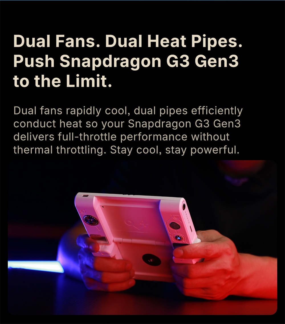 One Netbook ONEXSUGAR Sugar 1 Convertible Dual-screen Handheld Console, 6.01& 3.92 inch OLED Screen, Snapdragon G3 Gen 3, Android 14, 16GB RAM 512GB Storage, Hall Effect Joysticks, RGB Lights, 5600mAh Battery, WiFi 7 Bluetooth 5.3 - White