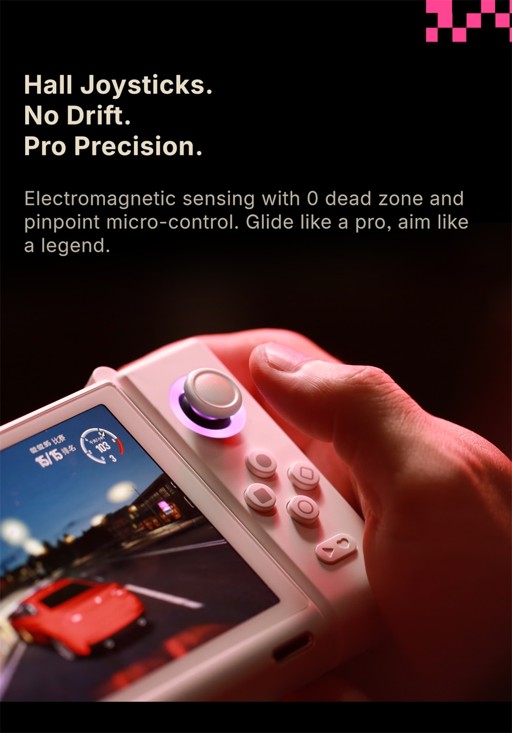 One Netbook ONEXSUGAR Sugar 1 Convertible Dual-screen Handheld Console, 6.01& 3.92 inch OLED Screen, Snapdragon G3 Gen 3, Android 14, 16GB RAM 512GB Storage, Hall Effect Joysticks, RGB Lights, 5600mAh Battery, WiFi 7 Bluetooth 5.3 - White