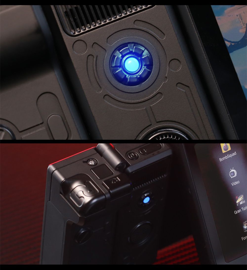 One Netbook ONEXSUGAR Sugar 1 Convertible Dual-screen Handheld Console, 6.01& 3.92 inch OLED Screen, Snapdragon G3 Gen 3, Android 14, 16GB RAM 512GB Storage, Hall Effect Joysticks, RGB Lights, 5600mAh Battery, WiFi 7 Bluetooth 5.3 - White