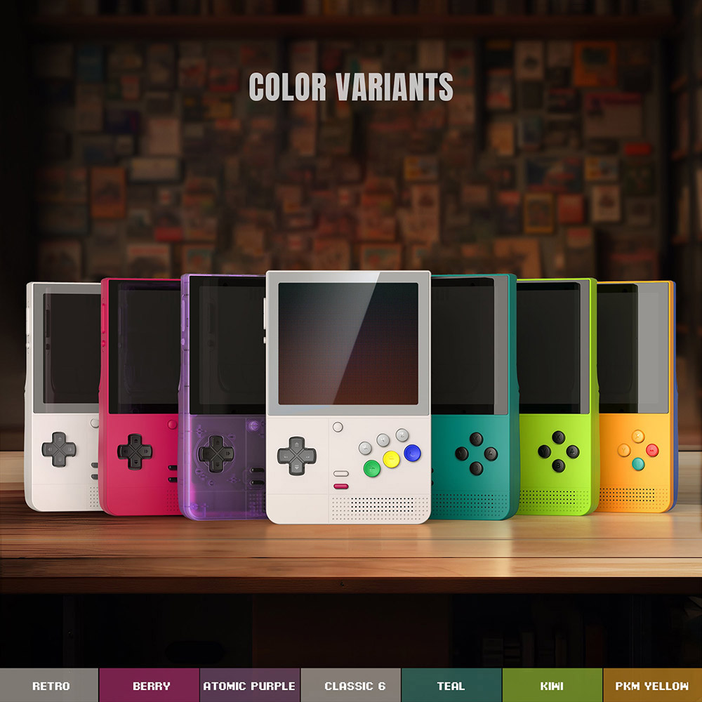 Console de jeu Retroid Pocket Classic sous Android 14, &eacute;cran AMOLED 3,92 pouces 1240 x 1080, 6 Go de RAM, 128 Go de stockage, Wi-Fi 5, Bluetooth 5.1, batterie 5000 mAh - Gris r&eacute;tro