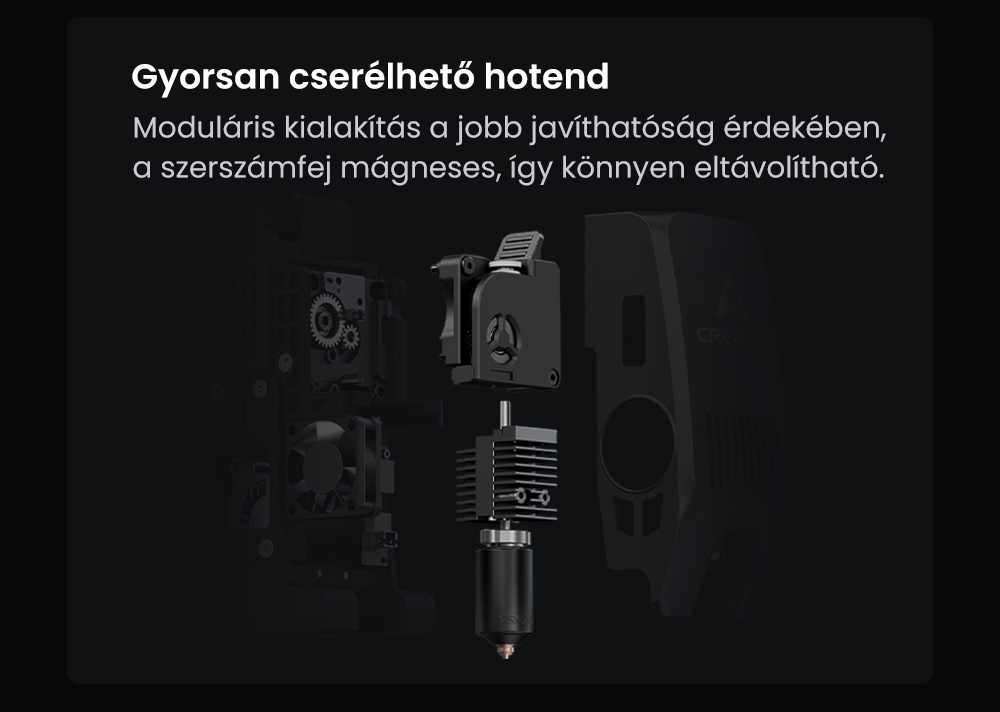 Creality K2 Combo 3D nyomtat&oacute;, CFS rendszer, 260*260*260mm