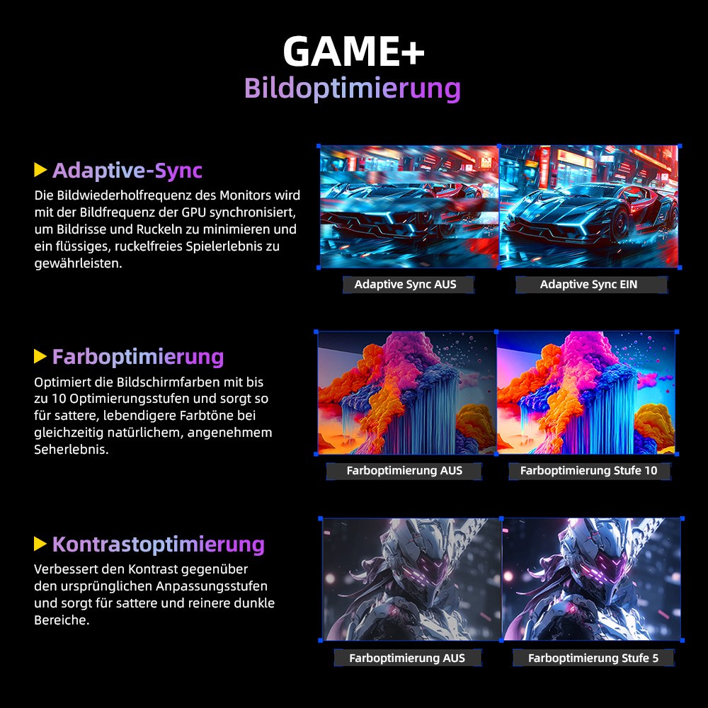 TITAN ARMY C24A1H Gaming-Monitor, 23,6 Zoll 1500R Curved VA-Bildschirm, 1920 x 1080, 240 Hz Bildwiederholfrequenz, Dynamic OD, FreeSync, HDR10, 10 Szenario-Modi, 96 % sRGB, Game+, 1 * HDMI 2.0, 1 * DP1.2, 1 * Audio, Low Blue Light