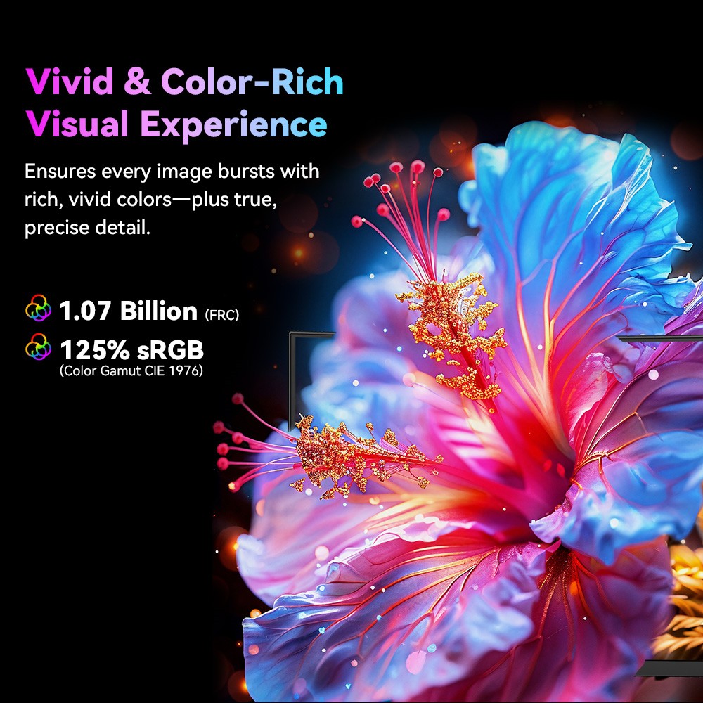 TITAN ARMY C27A1H &Eacute;cran gaming, &eacute;cran VA incurv&eacute; 27 pouces 1500R, r&eacute;solution 1920 x 1080, taux de rafra&icirc;chissement de 300 Hz, temps de r&eacute;ponse &agrave; gris 1 ms, FreeSync, OD dynamique, 10 modes de sc&eacute;nario, 2 ports HDMI 2.0, 2 ports DP 1.4, 1 port audio