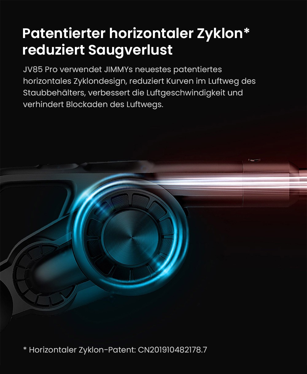 JIMMY JV85 Pro Wischversion, flexibler kabelloser Handstaubsauger, 2-in-1, Staubsaugen und Wischen, 200 AW starke Saugleistung, 550 W digitaler b&uuml;rstenloser Motor, 70 Minuten Laufzeit, 200 ml Wassertank, extrem leise &ndash; Lila