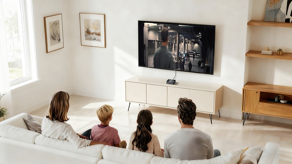 BMAX B8A Pro Mini PC, AMD R7 8745HS 8 jadier Max. 4.9GHz, 16GB RAM 512GB SSD, DP+HDMI+Type-C 4K Triple Display, WiFi 6 Bluetooth 5.2, 2*USB3.0, 2*USB2.0, 1*RJ45, 1*Headset Jack, Space Capsule Cooling System