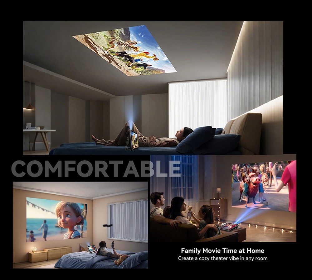 Blackview Active 12 Pro 5G Projector AI Rugged Tablet, 200lm 120