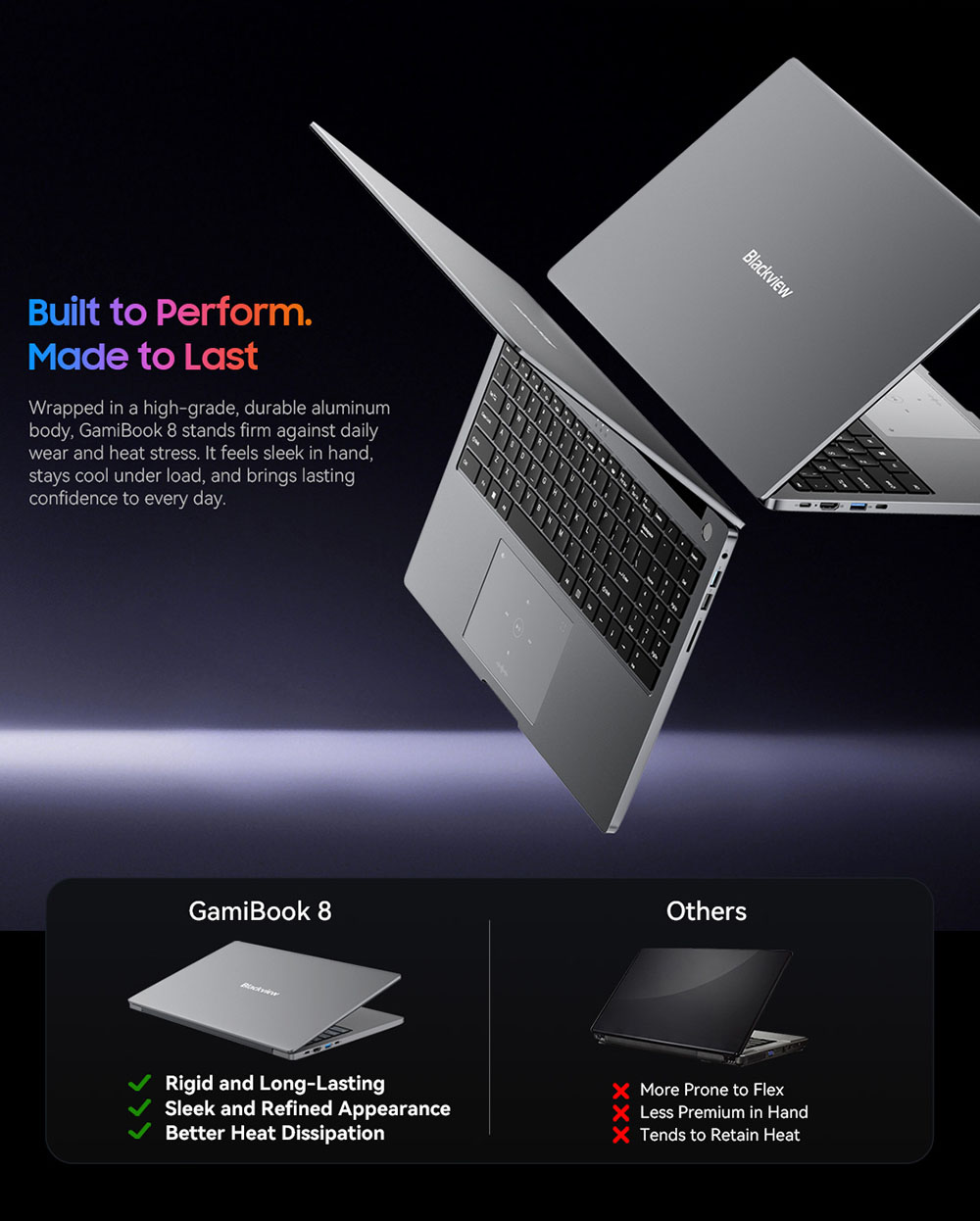 Blackview GamiBook 8 Laptop, 16