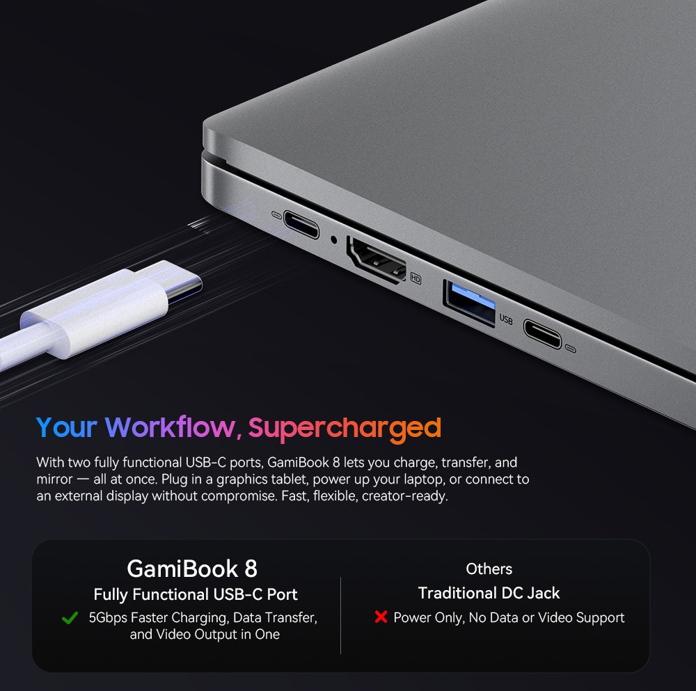 Blackview GamiBook 8 Laptop, 16