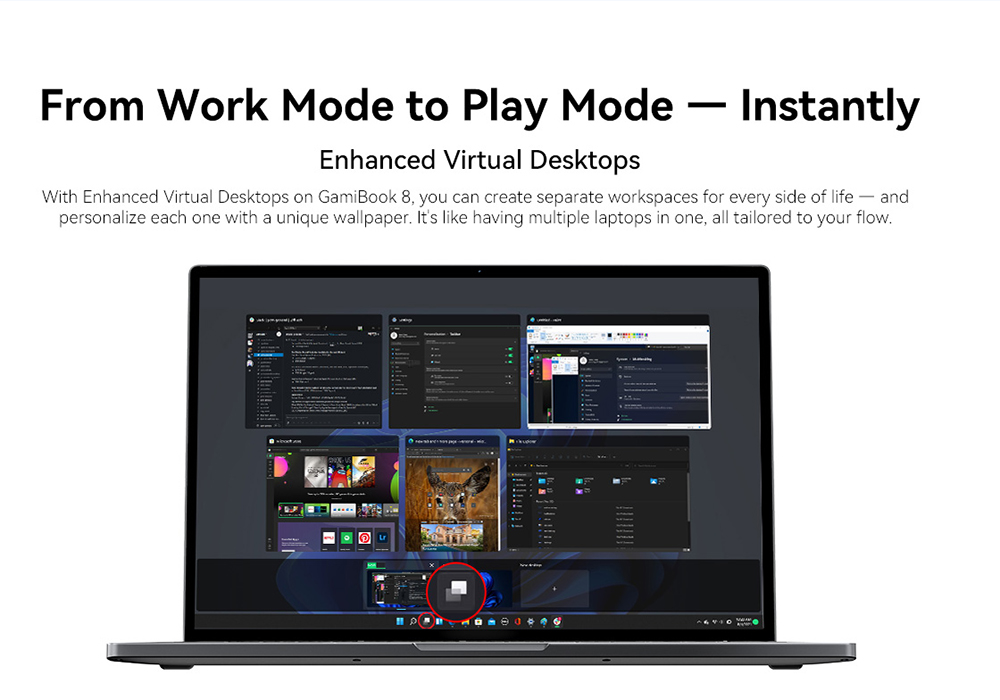 Blackview GamiBook 8 Laptop, 16