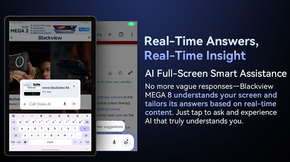 Blackview MEGA 8 Tablet, 13