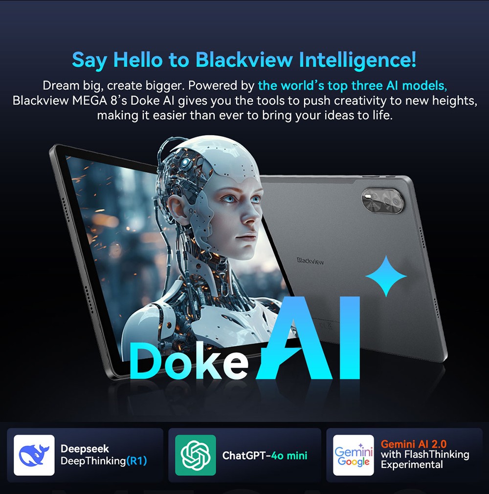 Blackview MEGA 8 Tablet, 13