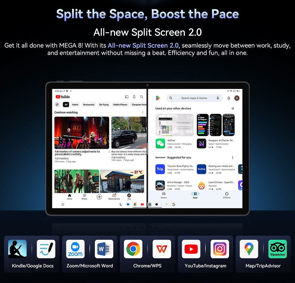 Blackview MEGA 8 Tablet, 13