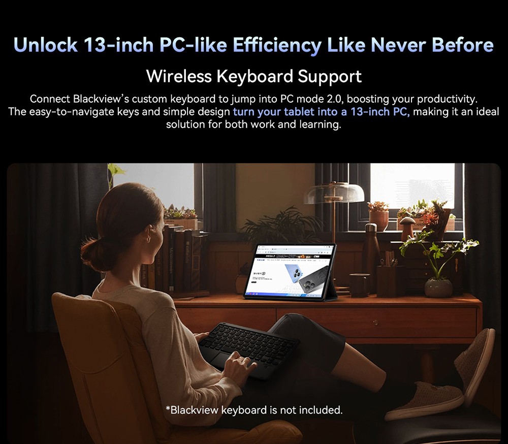 Blackview MEGA 8 Tablet, 13