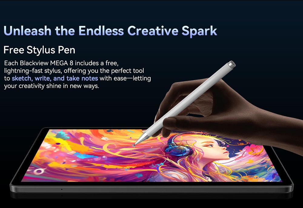 Blackview MEGA 8 Tablet, 13