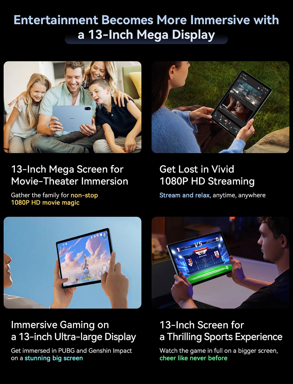 Blackview MEGA 8 Tablet, 13