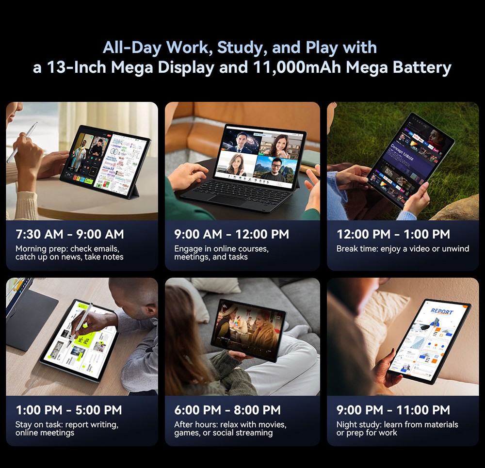 Blackview MEGA 8 Tablet, 13