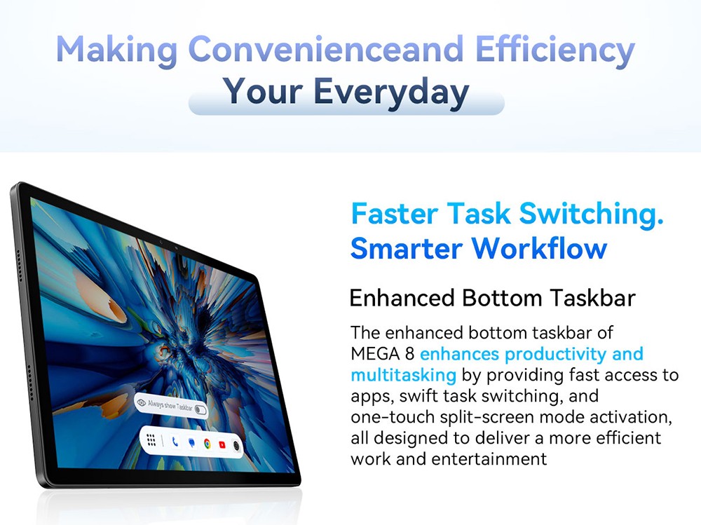 Blackview MEGA 8 Tablet, 13