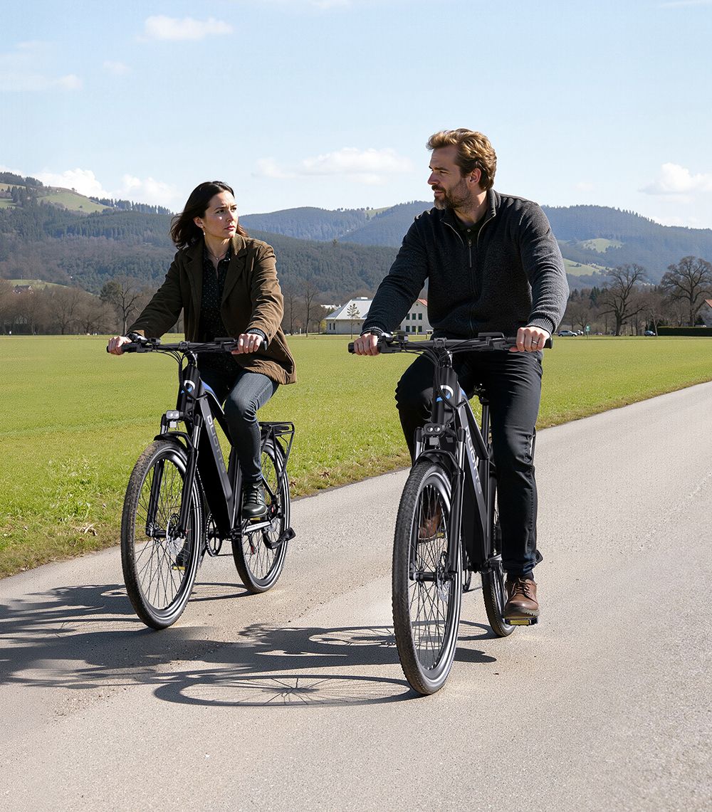 DUOTTS C29 Max Elektrofahrrad, 250-W-Motor, 48-V-18-Ah-Akku, 29-Zoll-Reifen, 25 km/h H&ouml;chstgeschwindigkeit, 120 km Reichweite, hydraulische Scheibenbremsen, Vorderradgabelfederung, Shimano 7-Gang