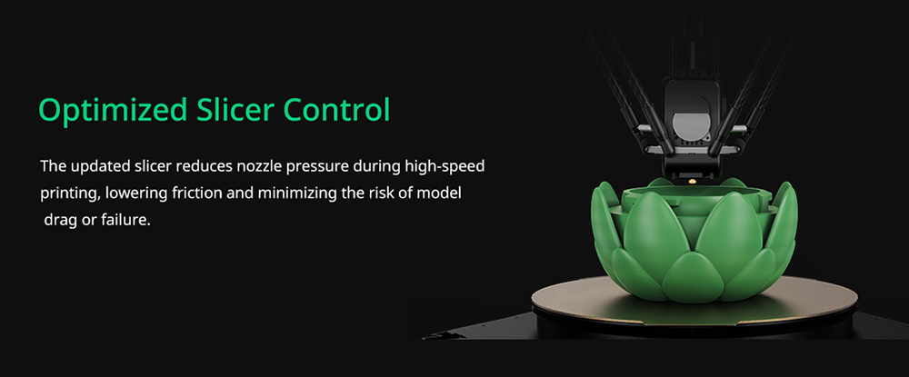 Flsun T1 Max 3D Printer, 1000mm/s Printing Speed, 300mmx297mm Build Volume, 300℃ High-temp Hotend, 0.1mm Precision, Auto-Leveling, Cluster Control, Dual Band 2.4G/5G WiFi 6, Compatible with PLA/PETG/TPU