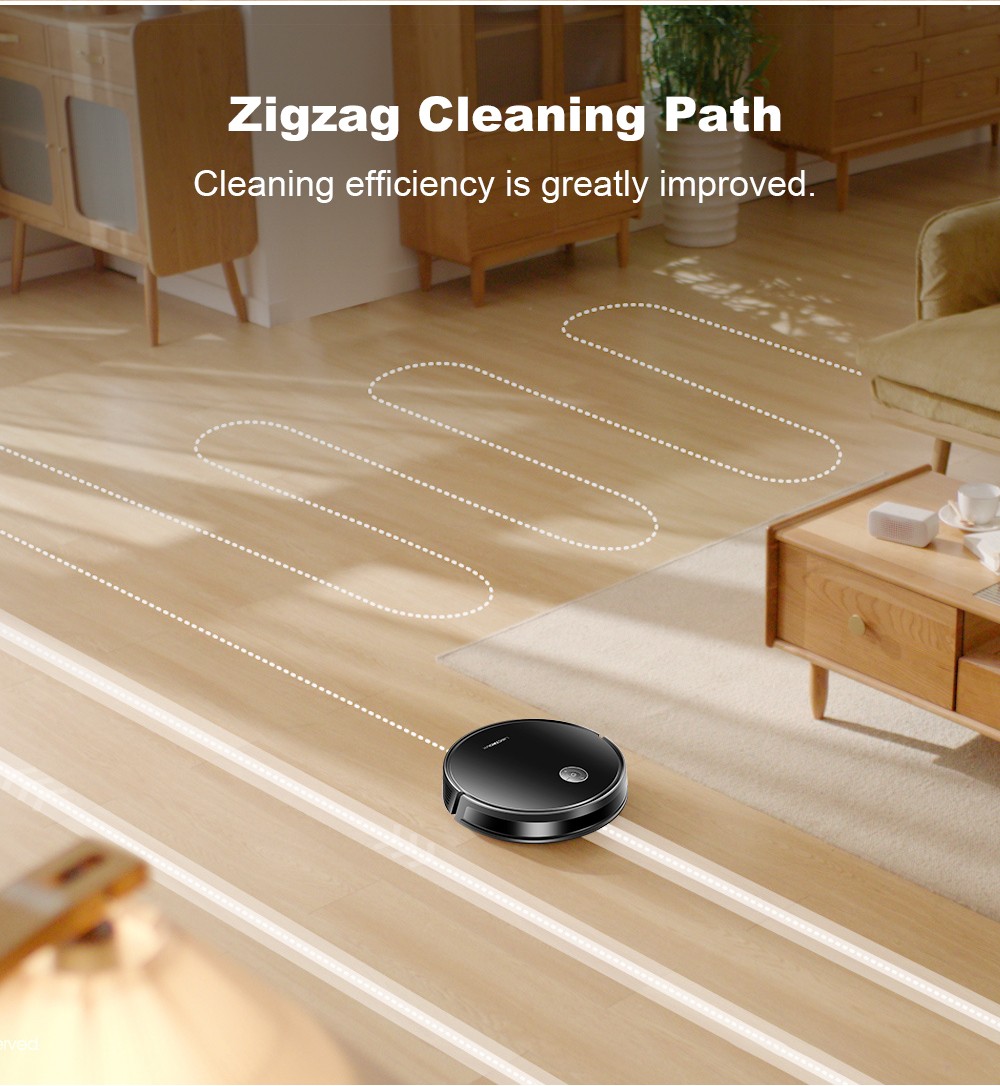 Liectroux C7 Roboter-Staubsauger und Wischmopp-Kombination, 6000 Pa starke Saugkraft, Smart Mapping, WiFi-App und Fernbedienung, b&uuml;rstenloser Motor, funktioniert mit Alexa und Google Assistant, ideal f&uuml;r Tierhaare/Teppiche/Hartb&ouml;den