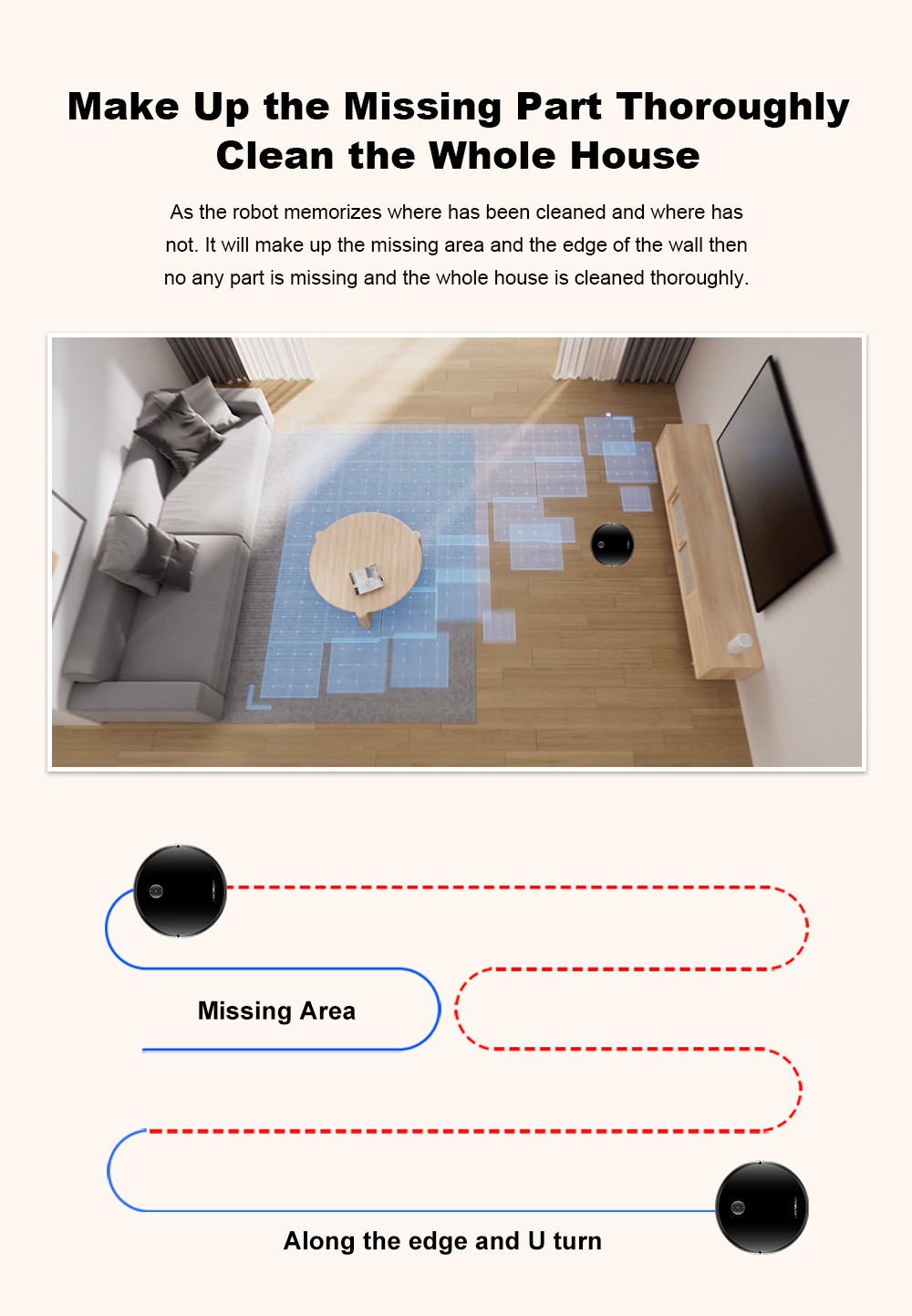 Liectroux C7 Roboter-Staubsauger und Wischmopp-Kombination, 6000 Pa starke Saugkraft, Smart Mapping, WiFi-App und Fernbedienung, b&uuml;rstenloser Motor, funktioniert mit Alexa und Google Assistant, ideal f&uuml;r Tierhaare/Teppiche/Hartb&ouml;den