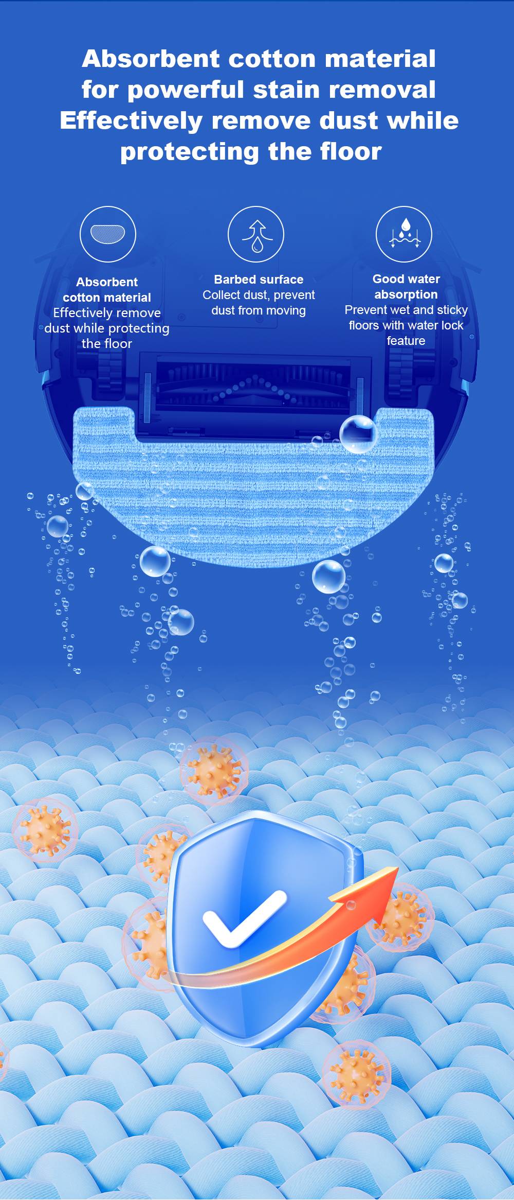 Liectroux C7 Roboter-Staubsauger und Wischmopp-Kombination, 6000 Pa starke Saugkraft, Smart Mapping, WiFi-App und Fernbedienung, b&uuml;rstenloser Motor, funktioniert mit Alexa und Google Assistant, ideal f&uuml;r Tierhaare/Teppiche/Hartb&ouml;den