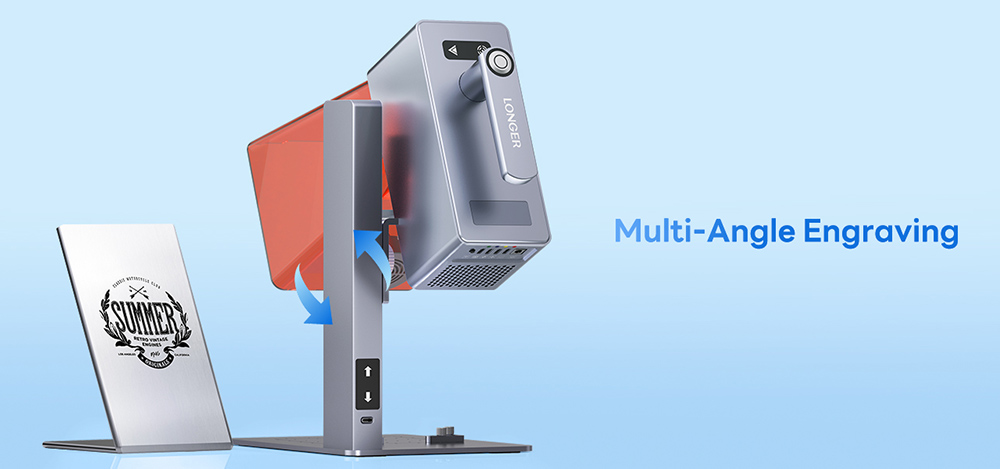 LONGER Nano Pro 12W Smart Laser Engraver, Two Diode Lasers with FAC, 5000mm/s Ultra-Fast Speed, 0.02mm Precision with Field Lens, LightBurn & LaserGRBL, LaserBurn APP Operation, 10mm Wood Cutting, 100*100mm