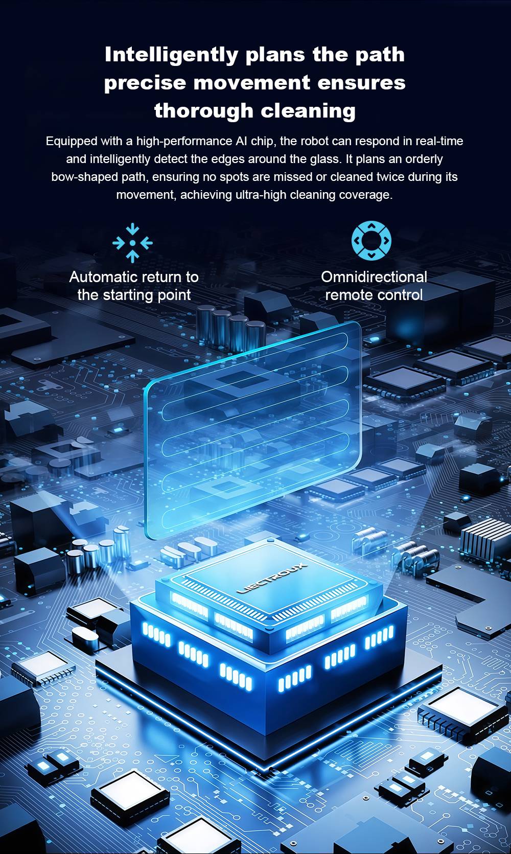 Liectroux S11 Fensterputzroboter, 8000 Pa starke Saugkraft, 4-Wege-Wasserspr&uuml;hautomatik, intelligente Navigation mit mehreren Reinigungsmodi, Multi-Sicherheitssystem mit Backup-Akku und Seil, Tuya-App und Fernbedienung, Sprachansagen
