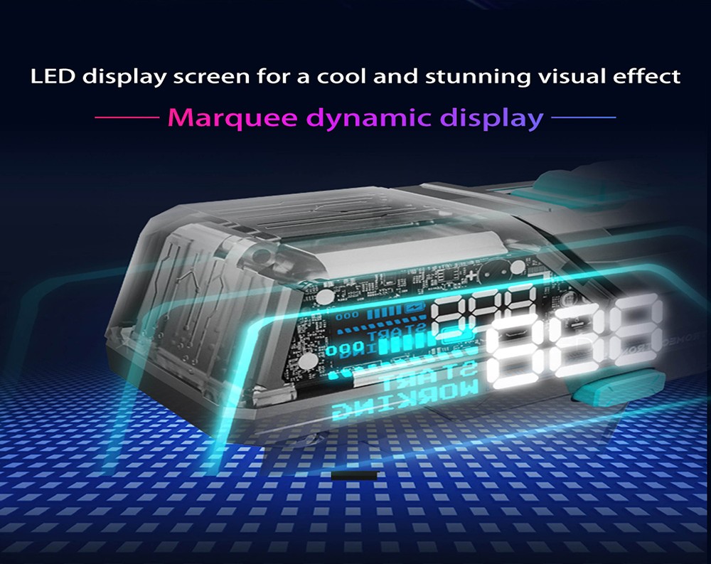 MECHTRON TL-G007S PRO Schlagbohrmaschine, 2 Geschwindigkeiten, 1 s Wake & Respond, 2000 mAh Akku, intelligente KI-Steuerung, LED-Display, 2-in-1 Elektroschrauber & Bohrmaschine