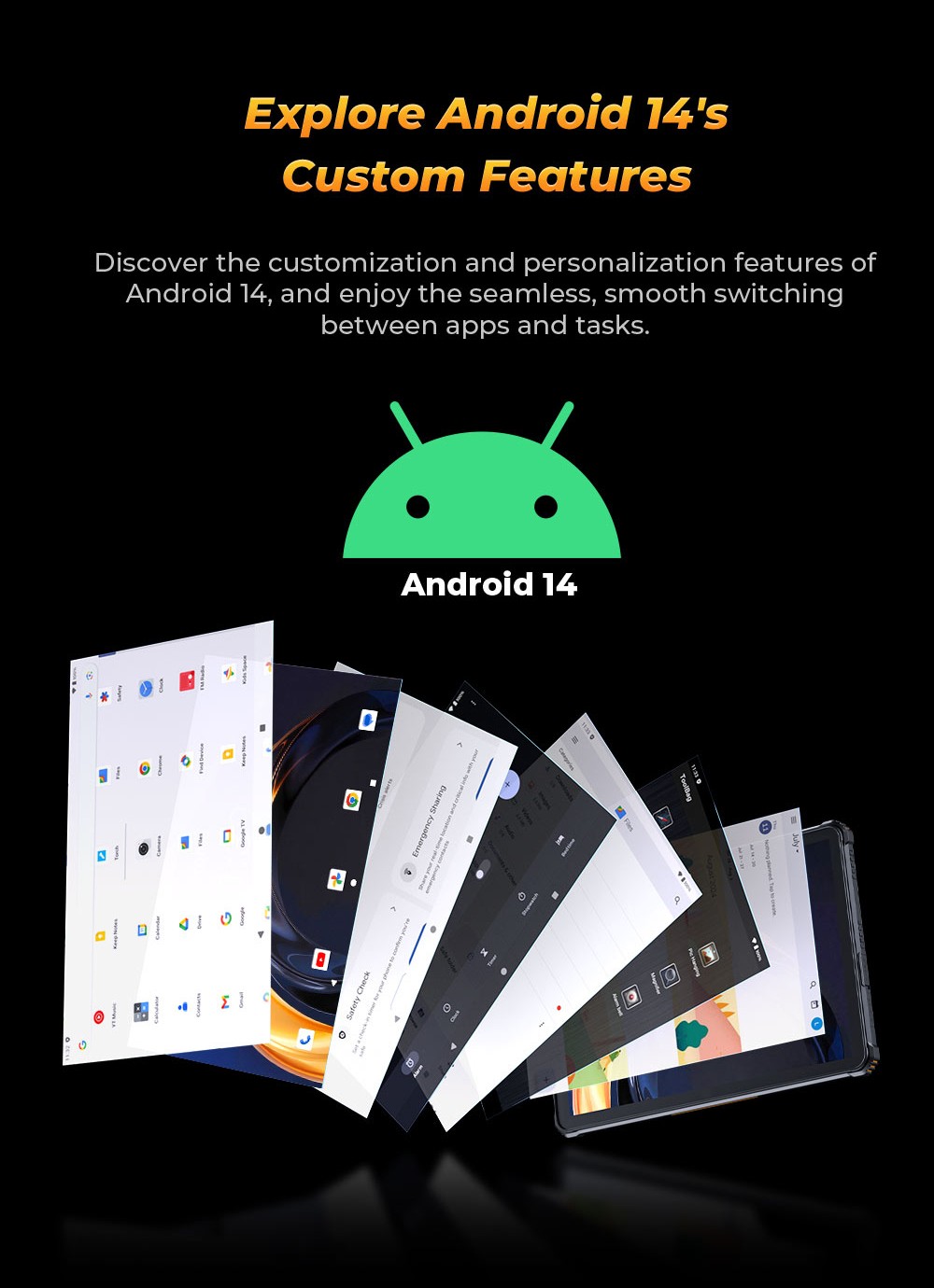 OUKITEL RT9 Rugged Tablet, 10,1