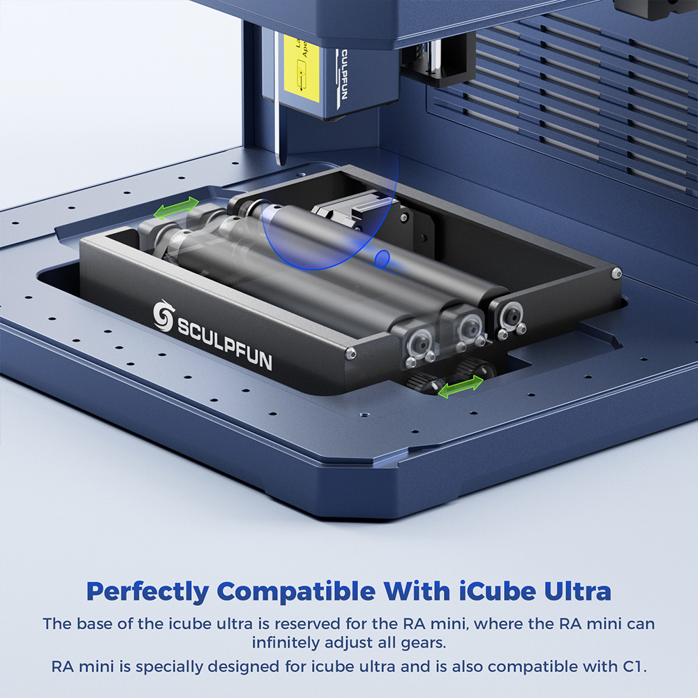 SCULPFUN RA Mini forg&oacute;henger iCube Ultra / iCube Series / C1-hez