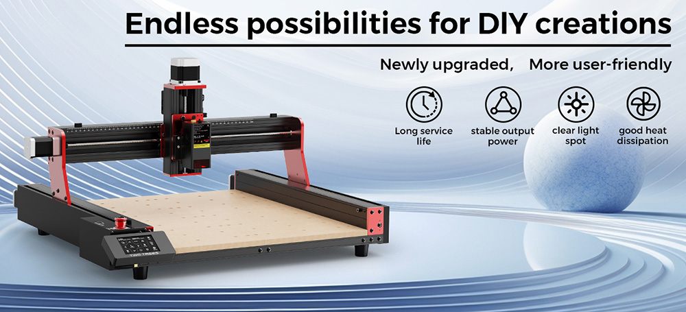 TWO TREES TC20W 20W Laser Module for TTC450 Pro/TTC450 Ultra CNC Router Machine