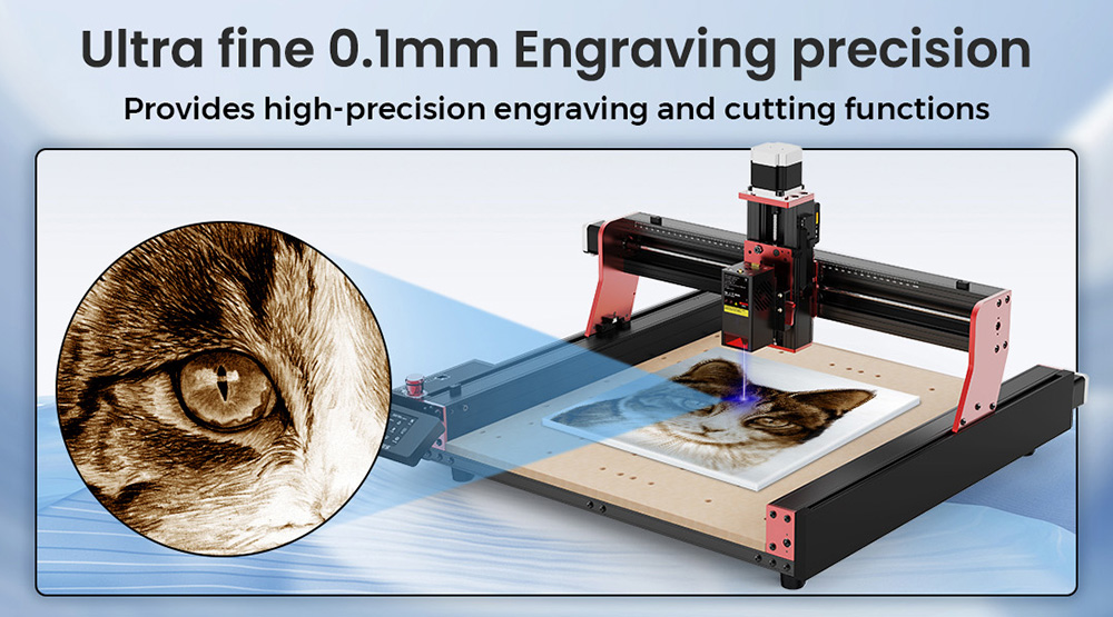 TWO TREES TC20W 20W Laser Module for TTC450 Pro/TTC450 Ultra CNC Router Machine